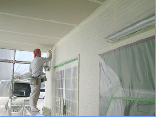 リフォーム外装・外壁塗装の様子１